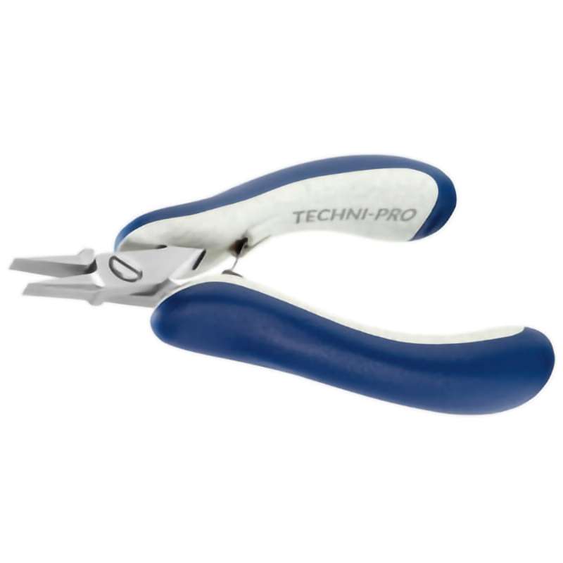 Pliers, Flat Nose, Smooth, ESD, Infinity Elite Ergo-Tec Series, 5.3" OAL